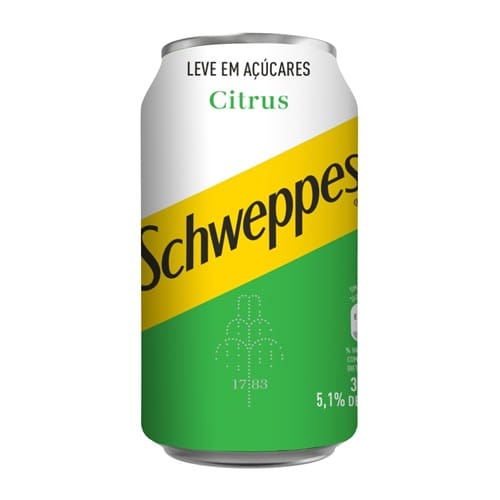 Água Tônica Schwepps Citrus Lata 350ml