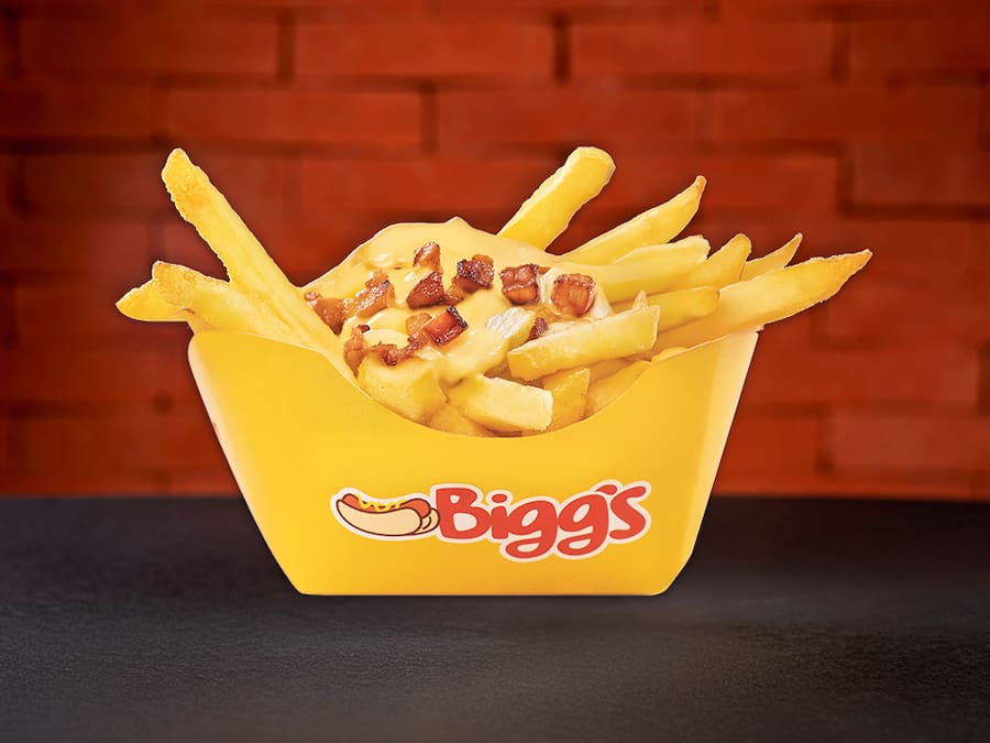 Batata Frita com Bacon e Catupiry individual