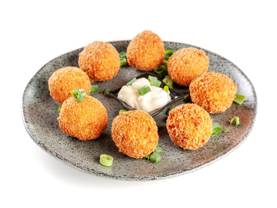 Bolinho de Salmão