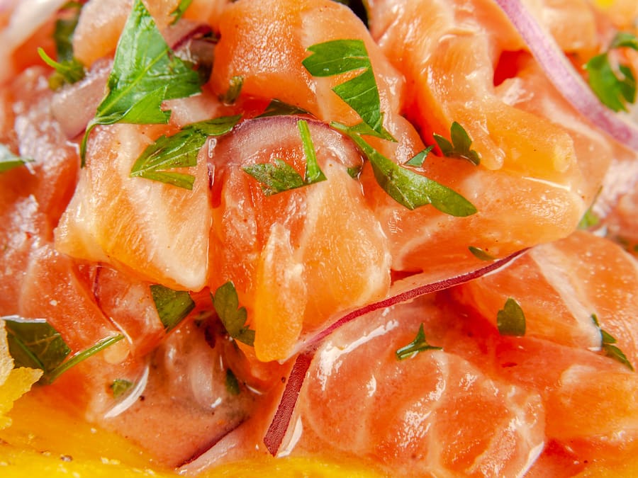 Ceviche Salmão