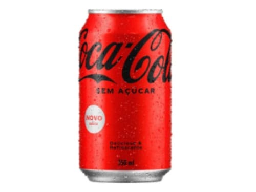Coca cola zero - lata 350ml