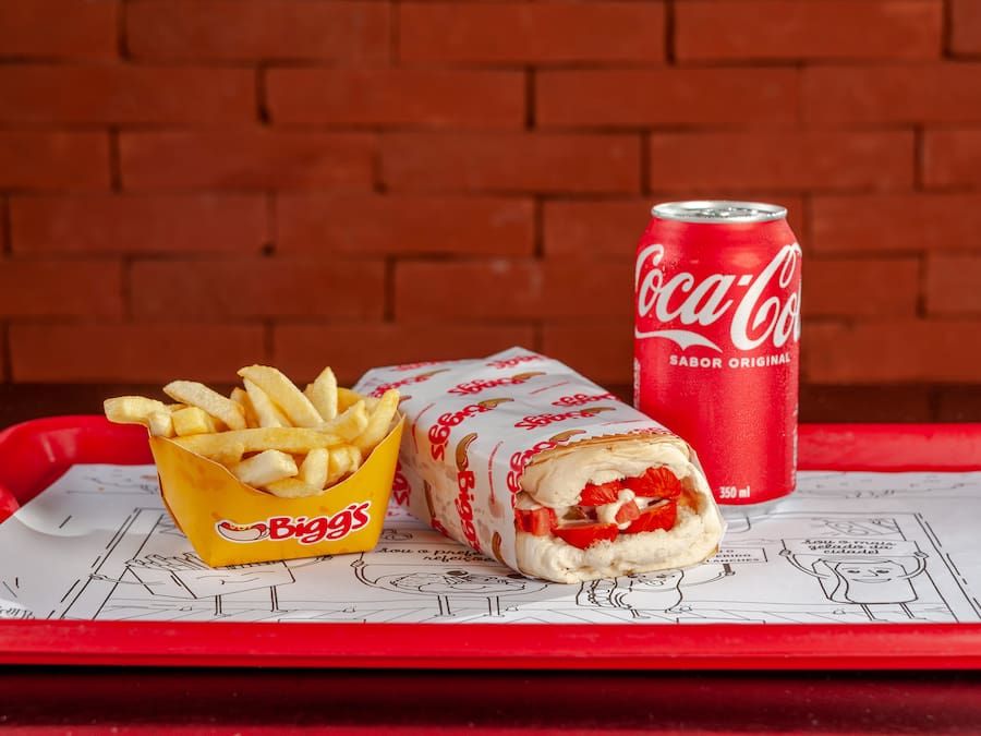 Combo Dog Duplo + Batata + Bebida - CB1