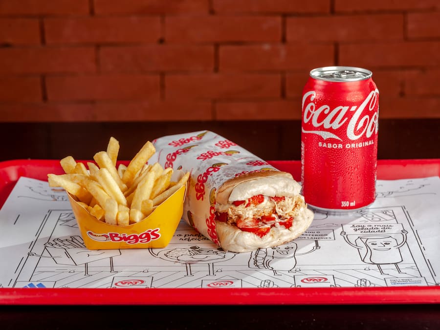 Combo Frango Duplo + Batata + Bebida - CB2