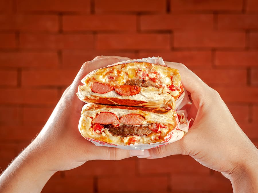 Dog burguer duplo