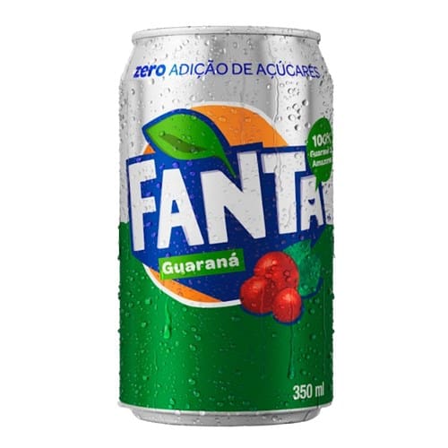 Fanta Guaraná Sem Açúcar 350ml