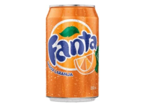 Fanta laranja - lata 350ml