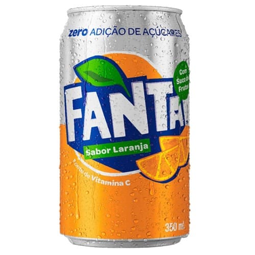 Fanta Laranja Zero 350ml