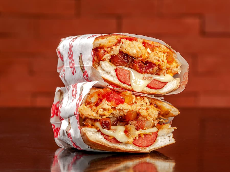 Frango bacon queijo duplo