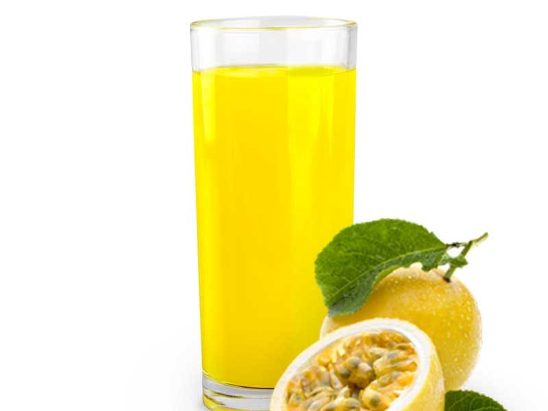 Maracujá com água