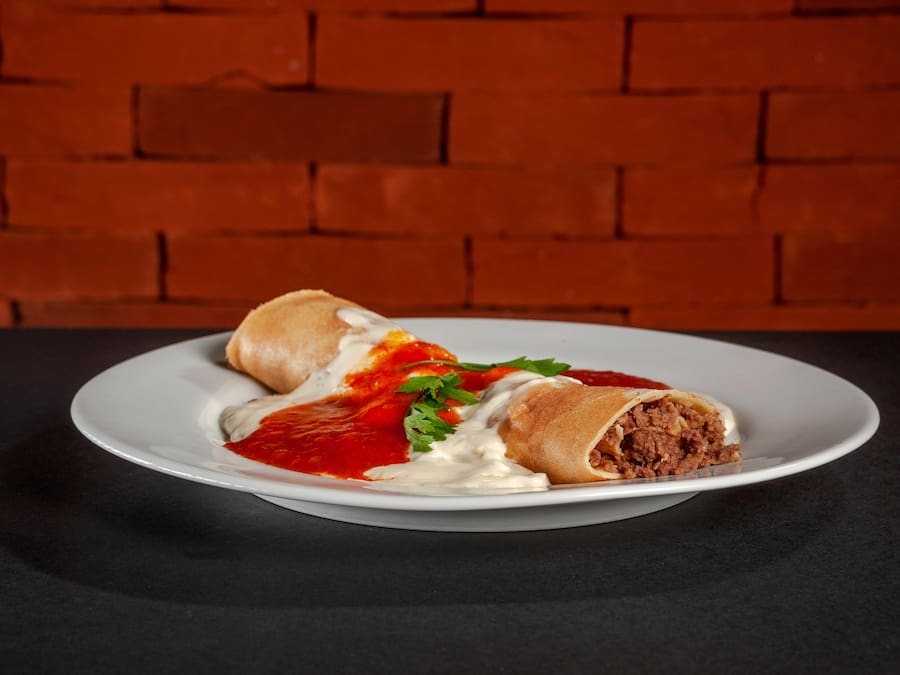 Panqueca de Carne Queijo