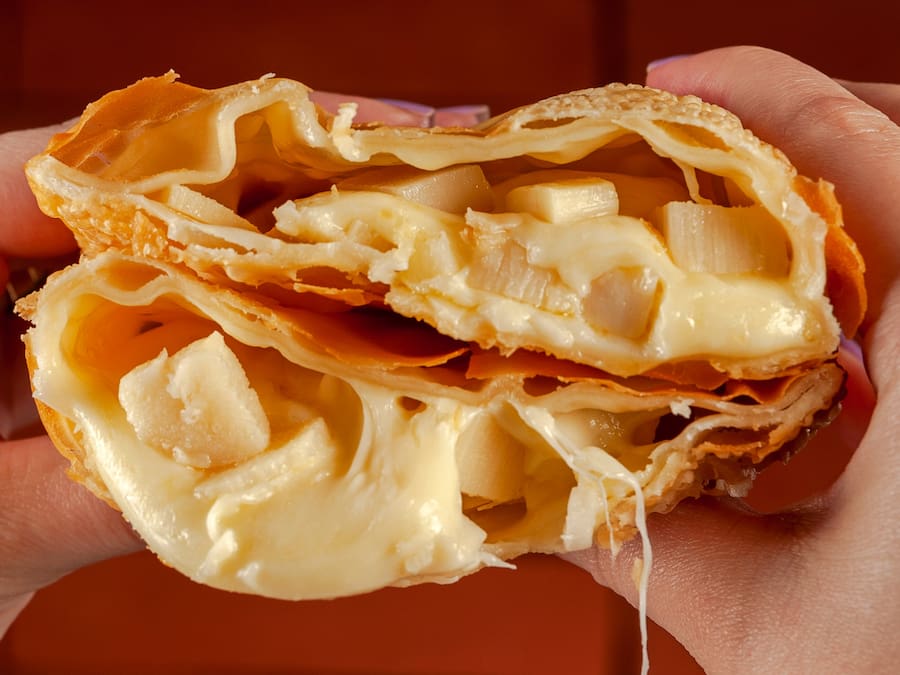 Queijo com Palmito
