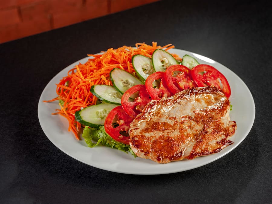 Salada Grill Frango