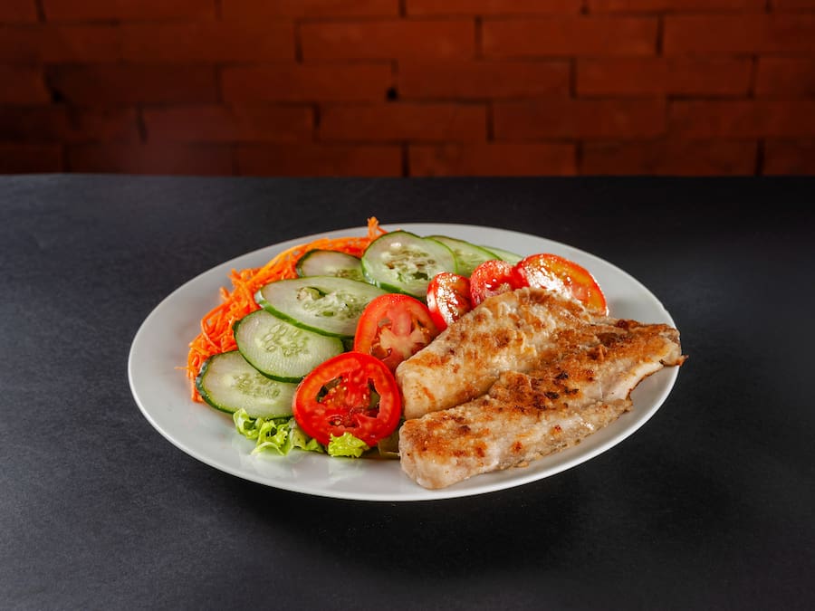 Salada Grill Tilápia