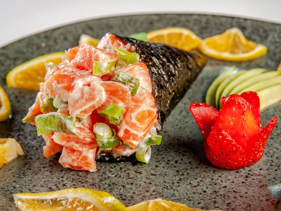Temaki Salmão Filadélfia